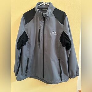 Seahawks Gray and Black Dunbrooke Jacket 2XL